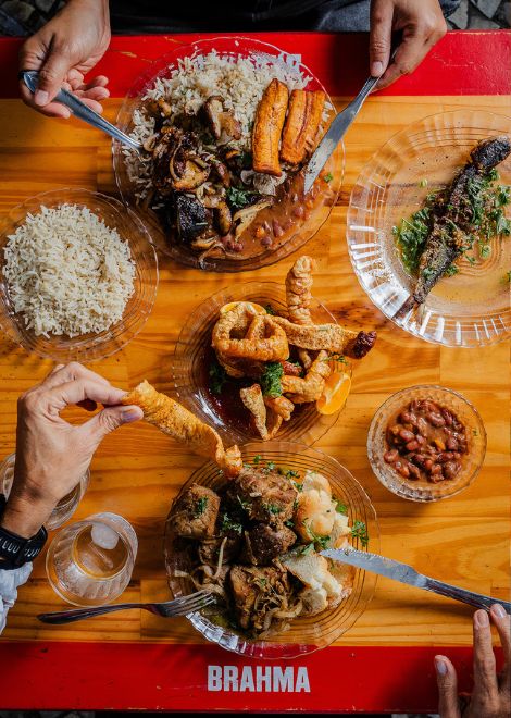 Charred sardines, melt-in-the-mouth beef tongue, and fire-roasted mushrooms