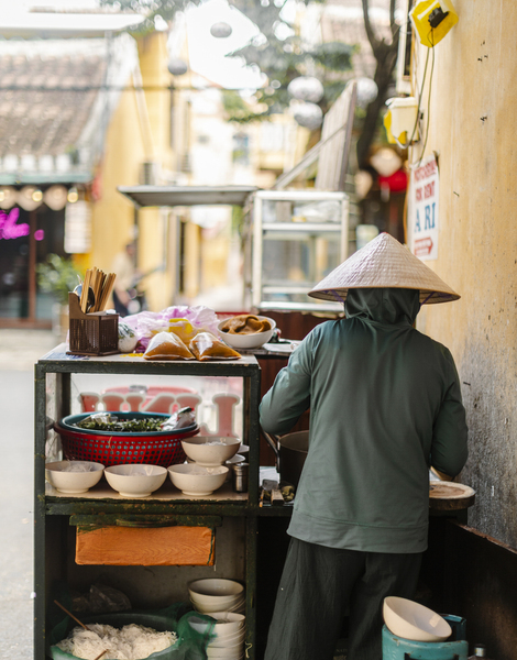 We'll navigate the backstreets where the real food heroes are
