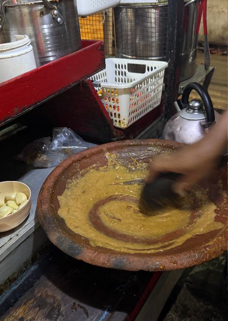 The street cooks of Jakarta. 