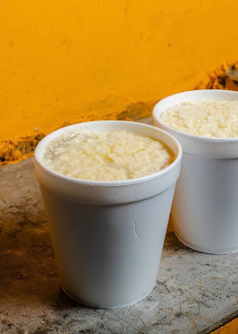 Creamy crema de maíz, a comforting Panamanian sweet corn porridge.
