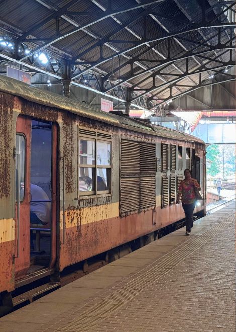 Ride the rails from historic Kollupitiya Railway Station.