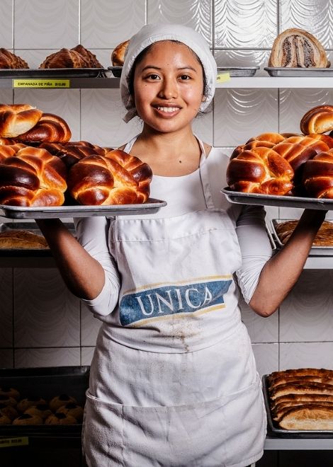 Visit one of the local bakeries in Oaxaca