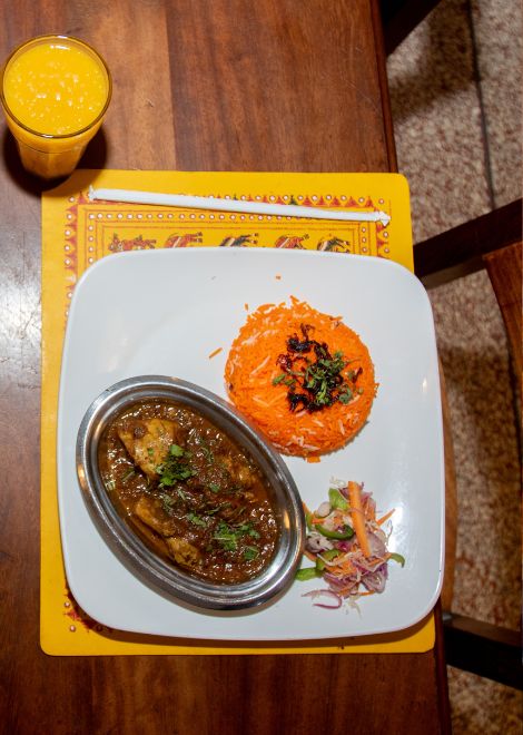 Fragrant curries and spice-laden Zanzibari biryani.