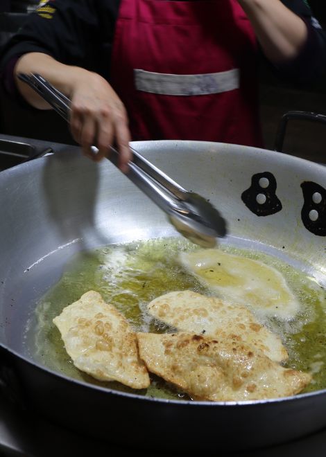 Fried Ecuadorian empanadas