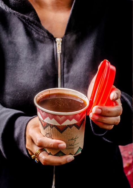 Traditional spiced cafe de olla