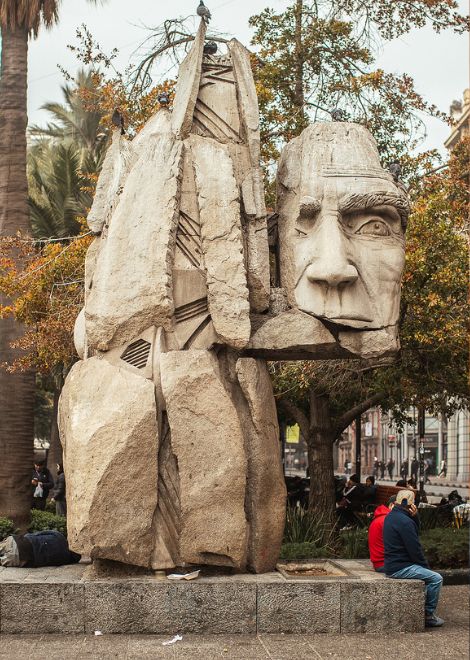 Begin your journey at the Monument to the Indigenous Peoples