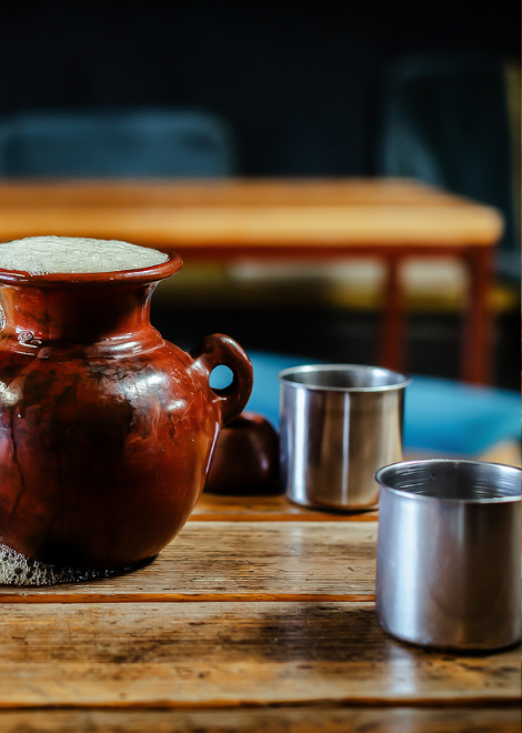 A frothy local tellah