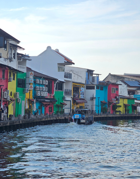 Stroll the UNESCO  riverside