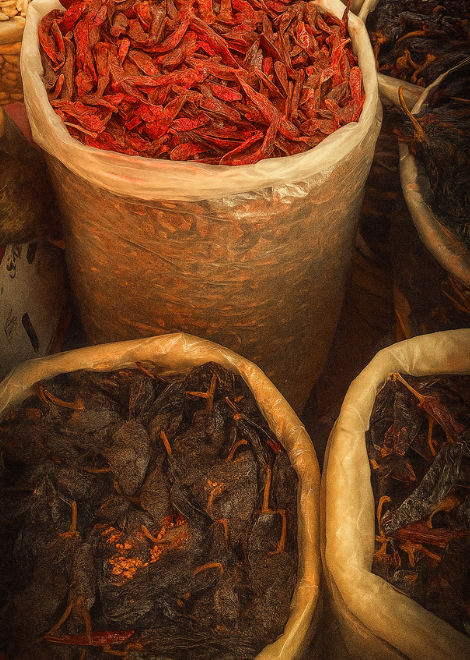Stroll through one of Merida's biggest produce markets