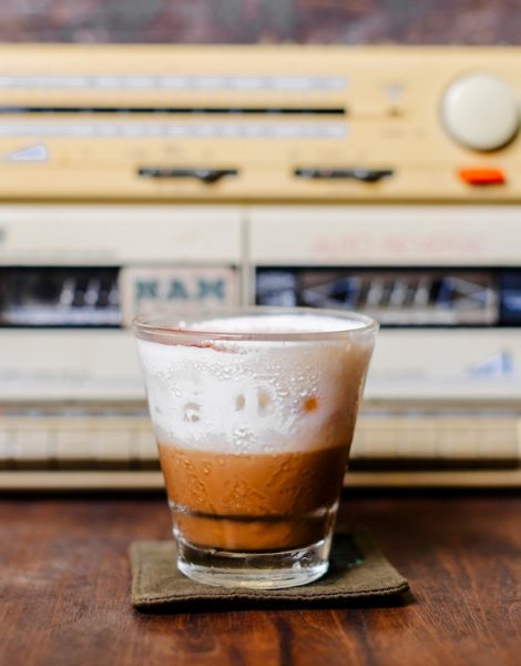 Salted Vietnamese coffee 