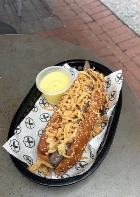 The iconic loaded boerie roll packed with crunch and smoky flavour