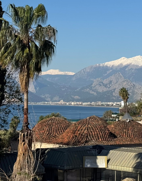 Antalya's colliding geography of mountains to coastline