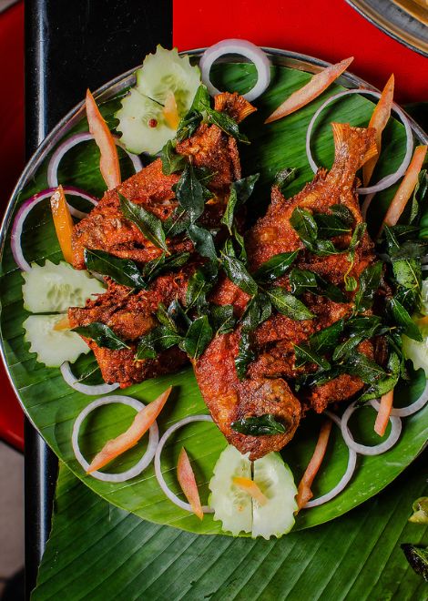 Fresh fish coated in fragrant masala spices and fried until golden.