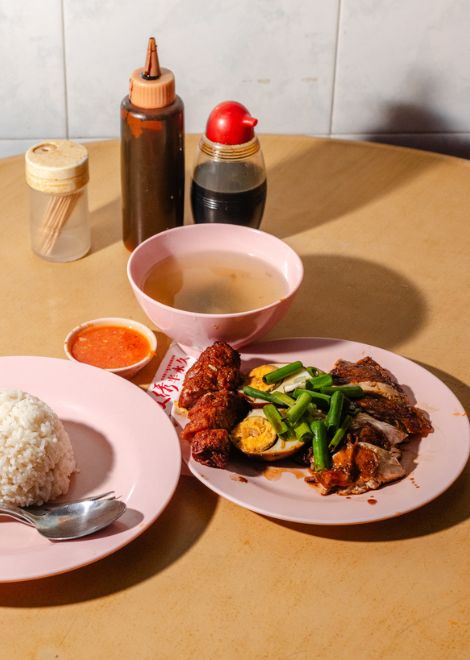 Penang-style chicken and rice