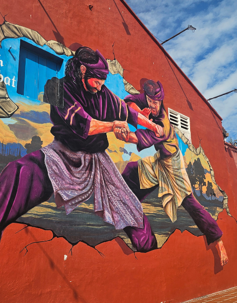 Street art of Melaka