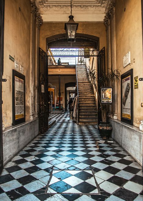 Hidden within San Telmo, Pasaje de la Defensa is a beautifully preserved 19th-century passageway