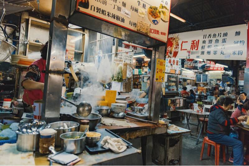 Seafood in Hong Kong - temple street