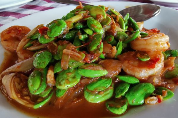best street food in Phuket - stink beans