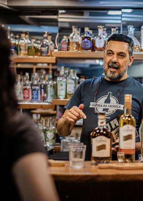 Taste Brazil's famous distilled Cachaça