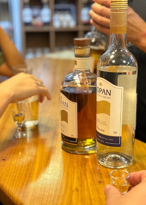 Try Brazil's famous distilled Cachaça
