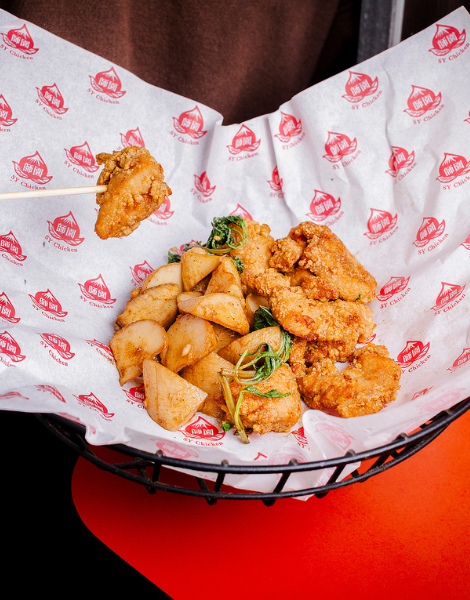 Taiwanese popcorn chicken, dangerously addictive