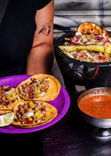 Try some of the city's best tacos