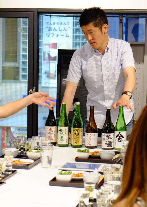 Discover the different flavour profiles of sake on our Kyoto tasting tour