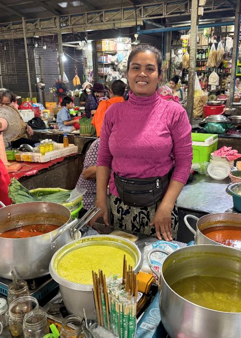 The food heroes of Phnom Penh. 
