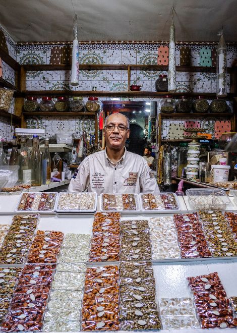 The nougat makers of the medina