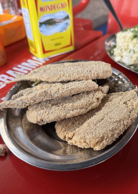 Fried sardines, Brazilian-style