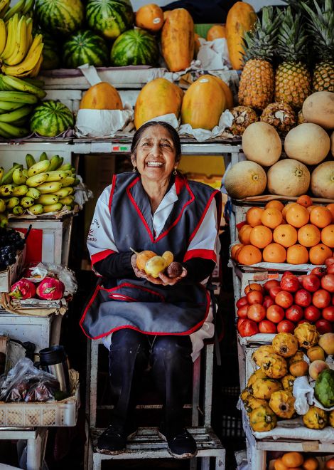 The food heroes of Quito. 