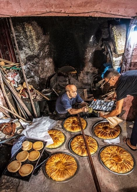 Visit an old communal oven