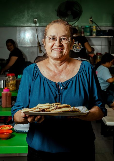The food heroes of San Salvador. 