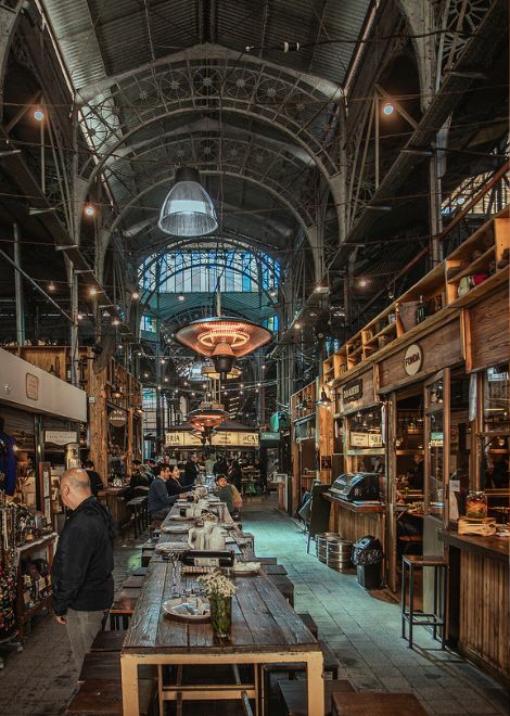 Beneath its iron framework and historic roof, San Telmo Market has been bringing locals together since 1897