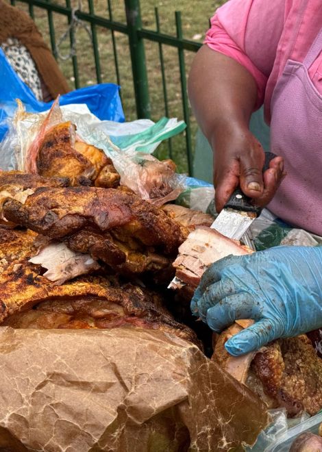 Some of the best pork lechon with potatoes in the city
