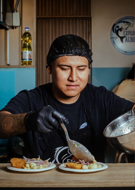 The food heroes of Lima.