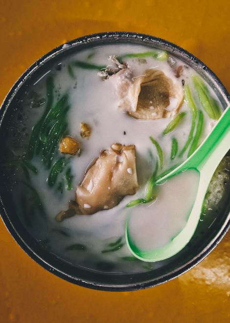 Cendol durian - creamy, sweet, icy and delicious