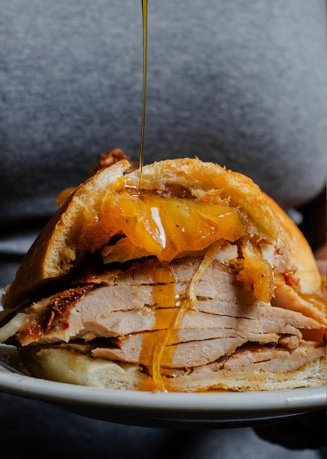 Bite into one of Rio's most legendary sandwiches, piled high with succulent roast pork