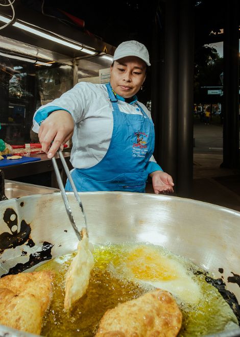 The food heroes of Quito.