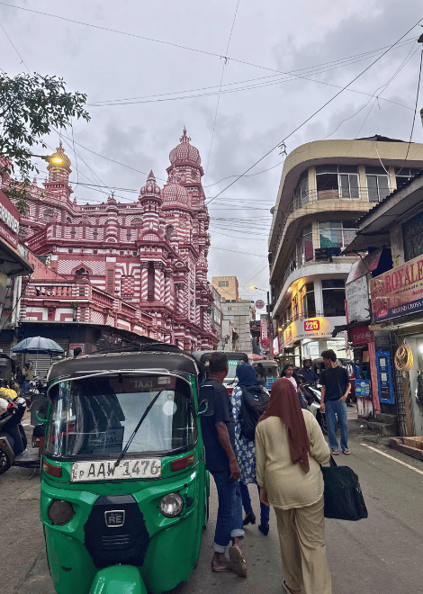 Journey through the bustling streets of Colombo.