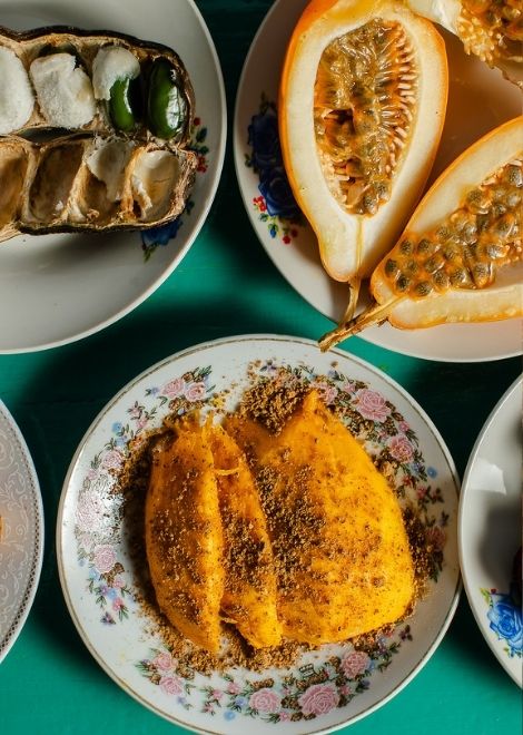Taste the colourful seasonal fruits of Guatemala.