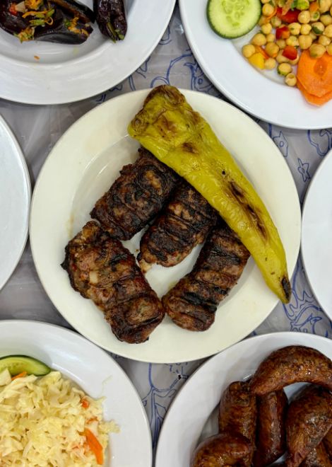 Tender beef kissed by the smoky heat of charcoal.
