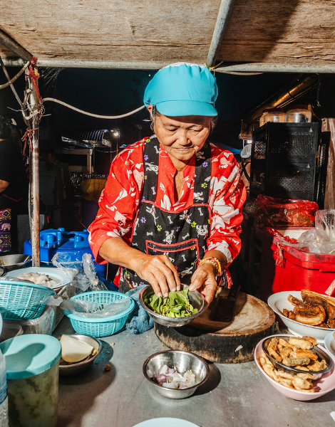 See family-owned vendors with their closely guarded recipes