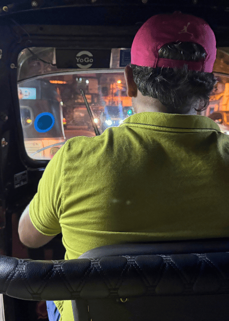 Hop in a tuk-tuk and zip across Colombo to our next stop.