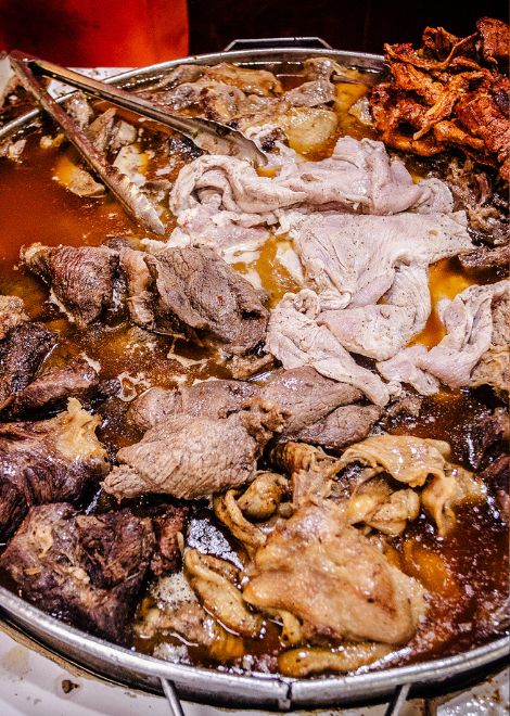 Suadero beef cooked low and slow