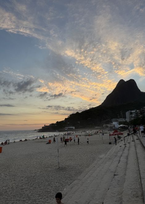 Start in Ipanema and finish in Copacabana