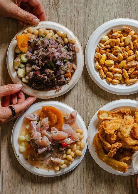 Bright, citrusy Peruvian ceviche at its finest.