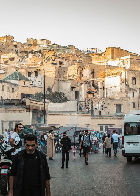 Four-hour feasting tour around the maze-line Fes medina