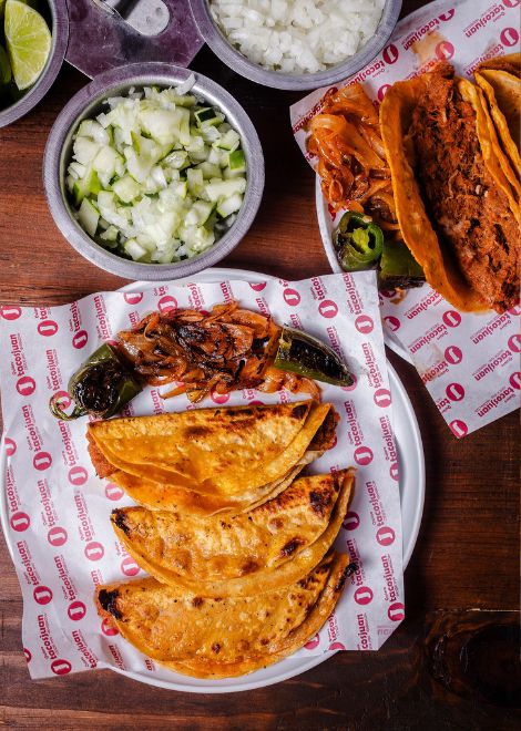 Slow-cooked barbacoa taco