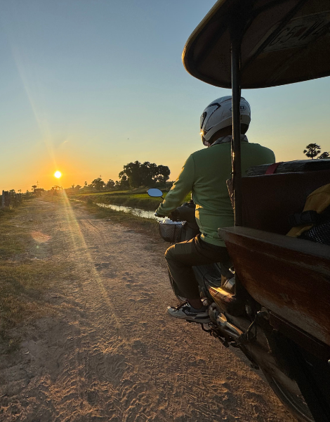Tuk-tuk driver included to places you'd struggle to find alone